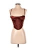 Parthea Brown Sleeveless Blouse Size XS - photo 1