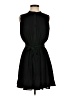 Sam Edelman 100% Polyester Solid Black Casual Dress Size 2 - photo 1