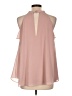 Single 100% Polyester Pink Sleeveless Blouse Size L - photo 2
