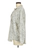Zara Animal Print Ivory Long Sleeve Blouse Size M - photo 5