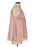 Single 100% Polyester Pink Sleeveless Blouse Size L - photo 4
