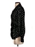 Ganni 100% Polyester Polka Dots Black Long Sleeve Blouse Size EU 34 / US 4 - photo 5