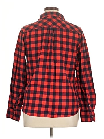 J.Crew Factory Store Long Sleeve Button-Down Shirt (view 2)