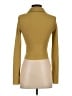 Cider Yellow Long Sleeve Blouse Size XXS - photo 2