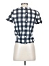 Madewell Blue Short Sleeve Blouse Size S - photo 2