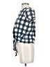 Madewell Blue Short Sleeve Blouse Size S - photo 5