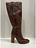 Chloé 100% Leather Brown Boots Size EU 40 - photo 7