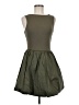 Leith Solid Green Casual Dress Size S - photo 1