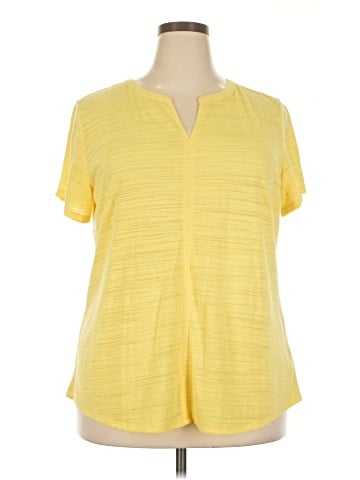 Liz Claiborne Short Sleeve Blouse (view 1)