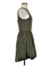 Leith Solid Green Casual Dress Size S - photo 4
