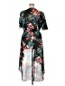 Haute Project Los Angeles 100% Polyester Black Kimono Size XL - photo 2