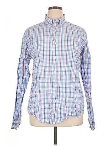 J.Crew Factory Store Long Sleeve Button-Down Shirt (view 1)