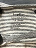Lupilu Stripes Gray Short Sleeve Onesie Size 3-6 mo - photo 3