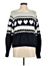 Victoria's Secret Hearts Blue Pullover Sweater Size M - photo 1