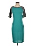 Lularoe Color Block Teal Casual Dress Size S - photo 1