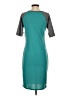 Lularoe Color Block Teal Casual Dress Size S - photo 2