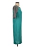 Lularoe Color Block Teal Casual Dress Size S - photo 4