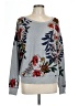 Peyton Jensen Gray Long Sleeve Top Size L - photo 1