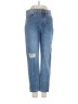RSQ 100% Cotton Hearts Blue Jeans Size 3 - photo 1