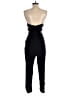 Parker 100% Polyester Chevron-herringbone Black Jumpsuit Size XS - photo 2