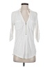 Bebe White 3/4 Sleeve Blouse Size S - photo 1