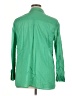 Chico's 100% Cotton Green Long Sleeve Button-Down Shirt Size XL (3) - photo 2
