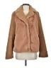 French Connection 100% Polyester Tan Faux Fur Jacket Size S - photo 1