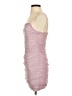 Shein Metallic Pink Cocktail Dress Size 4 - photo 5