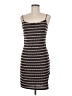 Assorted Brands Stripes Brown Casual Dress Size L - photo 1