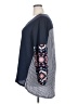 Moa Moa Blue Long Sleeve Blouse Size 2X - photo 5