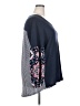 Moa Moa Blue Long Sleeve Blouse Size 2X - photo 4