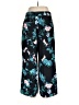 Banana Republic 100% Polyester Tropical Teal Casual Pants Size 10 - photo 2