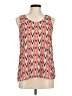 Charming Charlie 100% Polyester Orange Sleeveless Blouse Size M - photo 1