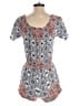 DR2 100% Rayon Paisley Blue Romper Size XS (petite) - photo 2
