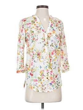Zara Basic 3/4 Sleeve Blouse