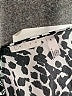 Leith 100% Polyester Print Black Casual Dress Size M - photo 7