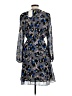 Boden 100% Polyester Print Blue Casual Dress Size 10 - photo 2