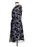 Boden 100% Polyester Print Blue Casual Dress Size 10 - photo 5