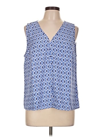 J.Crew Factory Store Sleeveless Blouse (view 1)