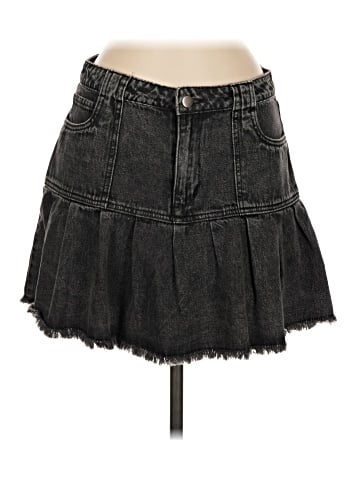 Mustard Seed Denim Skirt (view 1)