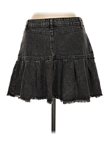 Mustard Seed Denim Skirt (view 2)