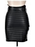 MANIERE DE VOiR Black Faux Leather Skirt Size XL (estimated) - photo 2
