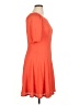 Rabbit Rabbit Rabbit Designs Orange Casual Dress Size 14 Petite - photo 4