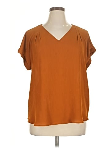 Simply Vera Vera Wang Short Sleeve Blouse (view 1)