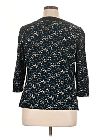 Croft & Barrow 3/4 Sleeve Top (view 2)
