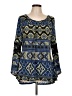 Hannah Blue Long Sleeve Blouse Size L - photo 1
