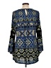 Hannah Blue Long Sleeve Blouse Size L - photo 2