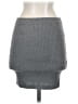 rue21 Solid Gray Casual Skirt Size S - photo 2