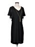 MSK Solid Black Casual Dress Size S (estimated) - photo 1
