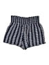 Three Dots 100% Rayon Chevron-herringbone Blue Shorts Size M - photo 2